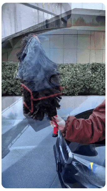 【30秒快速讓您的愛車光亮如新】可伸縮打蠟拖把套裝 只需30秒，即可讓您的愛車煥發閃亮光澤！體驗專業級光澤，省時省力！ - 19