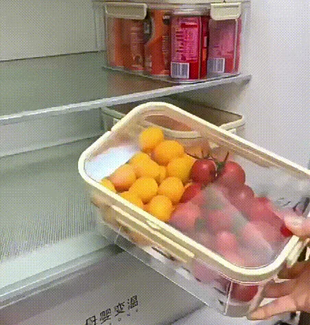 上山露營帶食物最怕壓壞、漏出來。⛺️手提保鮮盒，食品級密封防漏，大容量裝水果、肉片、便當都好用。可移動手提設計，掛在背包就走。戶外神器，春遊必帶🔥今天下單現折，手慢等明年💥 - 7
