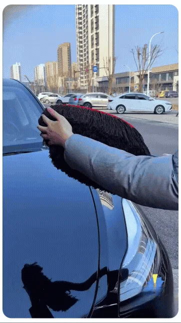 【30秒快速讓您的愛車光亮如新】可伸縮打蠟拖把套裝 只需30秒，即可讓您的愛車煥發閃亮光澤！體驗專業級光澤，省時省力！ - 17