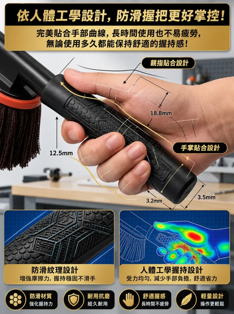 【30秒快速讓您的愛車光亮如新】可伸縮打蠟拖把套裝 只需30秒，即可讓您的愛車煥發閃亮光澤！體驗專業級光澤，省時省力！ - 16