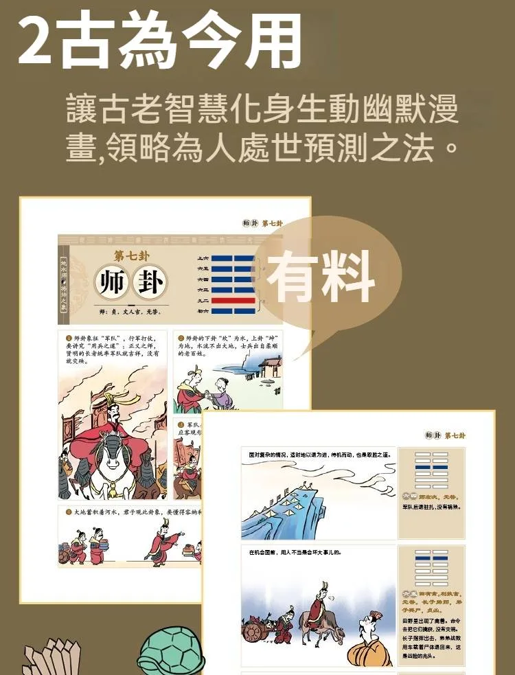 漫畫講透易經道德經正版原著原文完整無刪減白話文為人處世的智慧易經真的很容易。 - 6