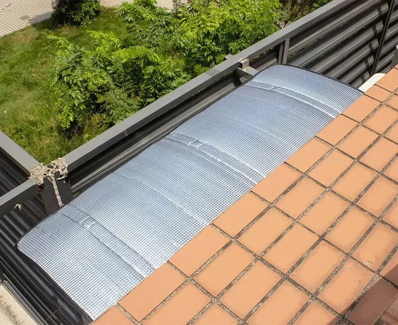 【五星級空調保護罩⭐】🌞烈日暴雨都不怕！空調鋁箔罩，隔熱擋雨防滴水，耐腐蝕防塵超耐用🛡️免工具3秒安裝！外機不再風吹日曬雨淋✨小投資省大錢，聰明保養趁現在🔥 - 13