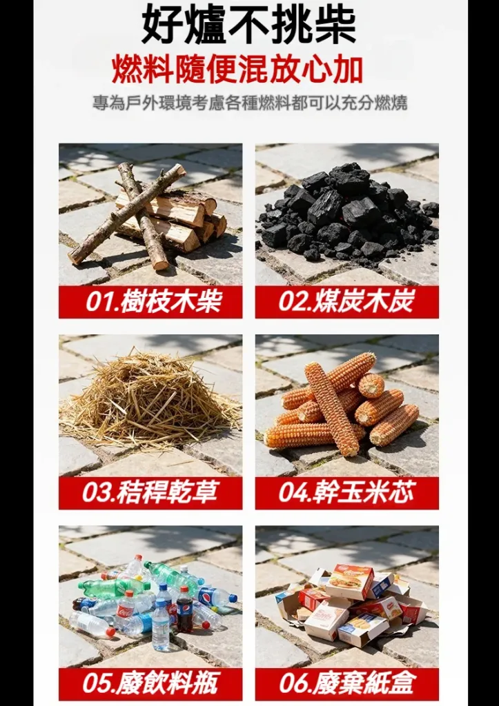 🚀【火箭爐｜戶外便攜柴火灶】露營野炊、家用燒柴一把罩，節能猛火，煮茶炒菜都搞定！🏕️ 還在背笨重瓦斯爐？這款火箭爐只要幾根樹枝就能煮出一桌菜。✅ 火箭式噴射設計，空氣對流加壓，火力集中猛爆，比一般柴爐更旺更省柴，輕巧便攜，戶外居家都實用！ - 3